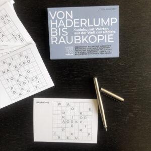 WORTSUDOKU-POSTKARTEN | SERIE VERLAG