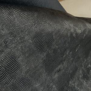 Lederfaserstoff blauschwarz