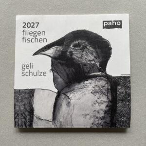 Kalender 2027 "fliegen fischen" mit Grafiken von Geli Schulze